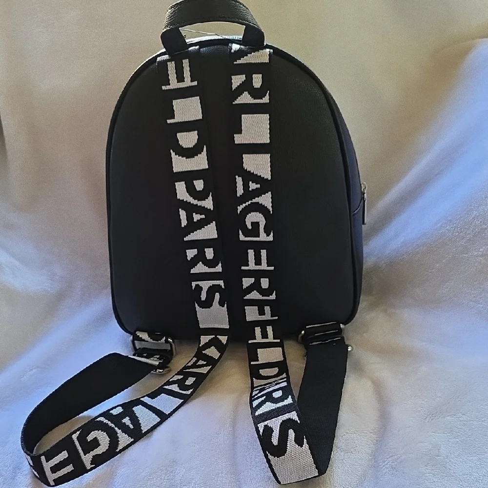 Karl Lagerfeld Black‎ Backpack